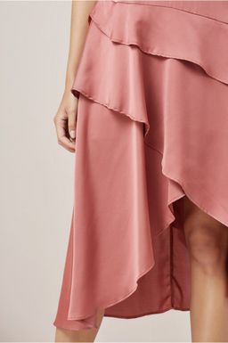 Finders Keepers Seasons Dress Soft Mauve  for rent on The Volte - image 2