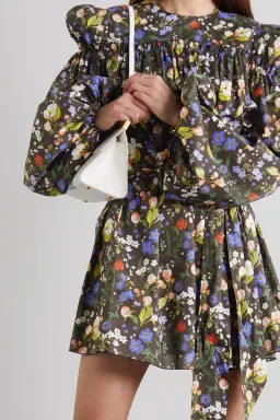 The Vampire's Wife Heidi Cotton Mini Dress Floral Size 10 for rent on The Volte - image 2