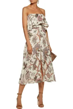 Zimmermann Karmic Flounce Dress Floral Size 1 / Au 10 for rent on The Volte - image 2