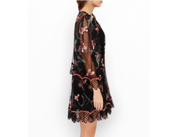 Alice McCall Wish You Were Here Mini Dress in Black Sugar Plum Size 10 for rent on The Volte - image 3