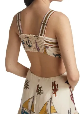 Alemais Ships Ahoy’ Sun Dress Multi Size 6 for rent on The Volte - image 5