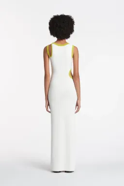 Sir The Label Evalina Cut Out Dress In Citrus Size 1/Au 8 for rent on The Volte - image 5
