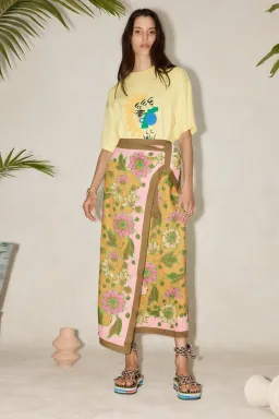 Alemais Winnie Sarong Skirt for rent on The Volte - image 1