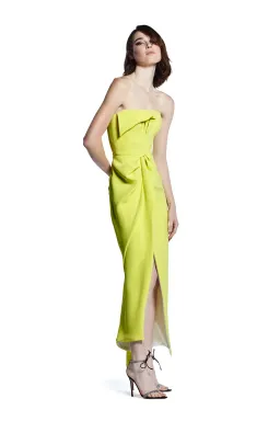 Maticevski Gown Yellow Size AU 10 for rent on The Volte - image 2