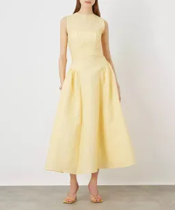 Rachel Gilbert Sophia Dress Yellow Size 0 / Au 6 for rent on The Volte - image 1
