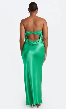 Bec & Bridge Moondance Strapless dress Emerald green Size AU 6 for rent on The Volte - image 3