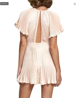 L'Idee Theatre Mini Dress Pink Size AU 8 for rent on The Volte - image 3