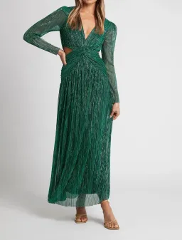 Sheike Millenium Dress Green Size 10 for rent on The Volte - image 1