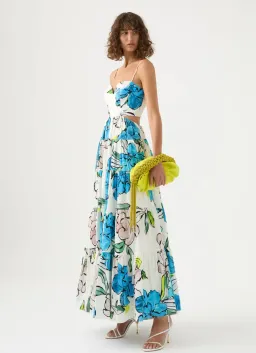 Aje Botanical Tiered Maxi Dress Floral Size 10 for rent on The Volte - image 2