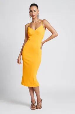 Sheike Monique Dress Yellow Size 16 for rent on The Volte - image 1