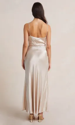 Bec & Bridge Moon Dance Midi Dress Sand Size 8 / S for rent on The Volte - image 3