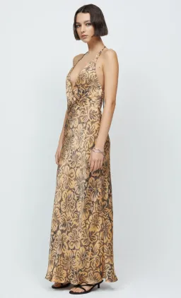 Bec & Bridge Samara Halter Maxi Dress Floral Size 8 for rent on The Volte - image 2