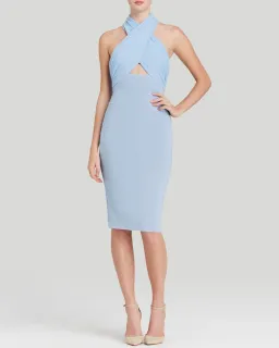 Bec & Bridge Wayfairing Midi Dress Blue Size AU 6 for rent on The Volte - image 1