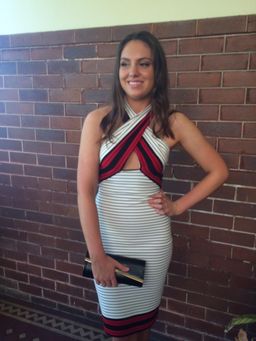 Bec & Bridge Beau Halter Dress Print Size 8 for rent on The Volte - image 3