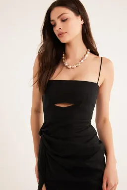 Rumer The Label Bronte Maxi Dress in Black Size S / Au 8 for rent on The Volte - image 2