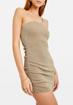 Chosen By Tuchuzy Josie Mini Dress Gold Size S for rent on The Volte - image 6
