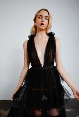 Lexi Clothing Zendaya Dress in Black Size 6 for rent on The Volte - image 4