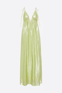Manning Cartel Neon Heart Dress Green Size 6 for rent on The Volte - image 4