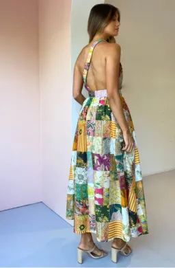 Alemais Hattie One Shoulder Midi Dress Multi Size 12 for rent on The Volte - image 3