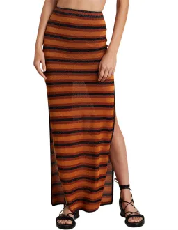 Bec & Bridge Ziggy Lurex Maxi Skirt Print Size 8 for rent on The Volte - image 2