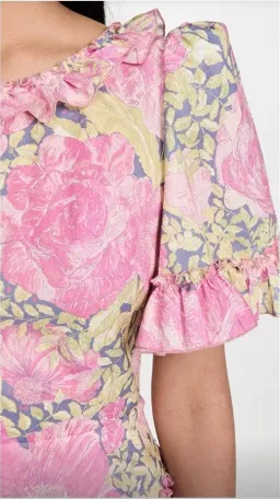 The Vampires Wife Heidi Dress Floral Size 12 for rent on The Volte - image 3