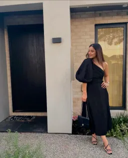 Aje Concept Dress Black Size AU 10 for rent on The Volte - image 5