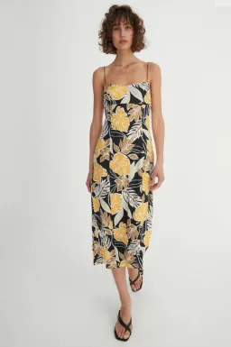 Hansen and Gretel Paloma Midi Dress Print Size M/AU 10 for rent on The Volte - image 1