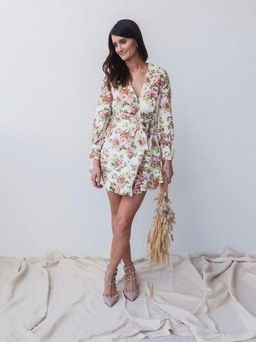 Zimmermann Radiate Flounce Shift - Size 0P for rent on The Volte - image 4