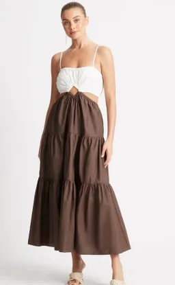 Sheike Novah Maxi Brown Size AU 10 for rent on The Volte - image 1