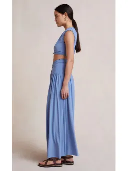 Bec & Bridge Minx Top and Maxi Skirt Set Blue Size AU 6 for rent on The Volte - image 2