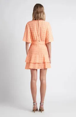 Sheike Tea Party Mini Dress Orange Size AU 8 for rent on The Volte - image 2