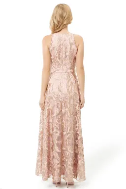Review Until Forever Maxi Dress Blush Size AU 8 for rent on The Volte - image 2