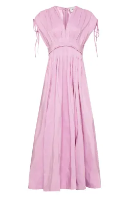 Aje Cosmos Midi Dress Pink Size L / AU 12  for rent on The Volte - image 5