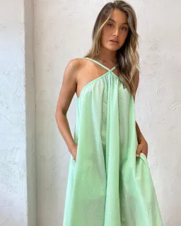 Blanca Verity Dress Mint Green One Size for rent on The Volte - image 2