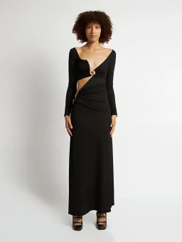 Christopher Esber Dual Escape Orbit Long Sleeve Black Size 6 for rent on The Volte - image 1