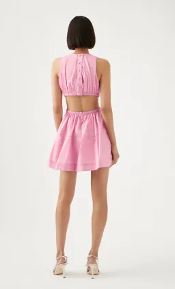 Aje Voyage Mini Dress Pink Size 8  for rent on The Volte - image 5