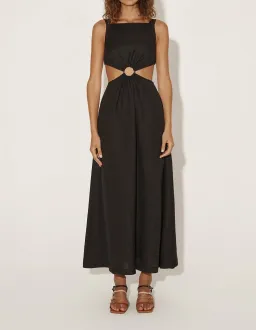 Hansen & Gretel Paros Dress Black Size S / Au 8 for rent on The Volte - image 1