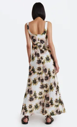 Bec & Bridge Bloom Linen Maxi Dress Floral Size 6 / XS for rent on The Volte - image 3