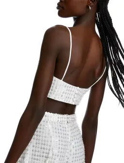 Chosen by Kyha Miami Top and Pants Set White Size 4 / AU 10 for rent on The Volte - image 3