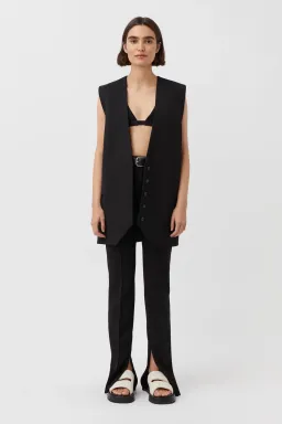 Camilla and Marc Valentina Vest Black Size 6 for rent on The Volte - image 1