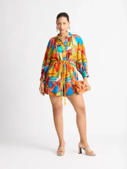 Sheike Aztec Paradise Playsuit Size 10 for rent on The Volte - image 4