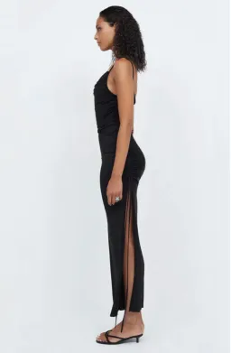 Bec and Bridge Ariel Asym Maxi Dress Black Size 6 for rent on The Volte - image 3