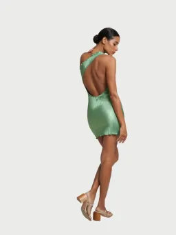 L’IDEE Naomi Mini Dress Sea Green Size 10 for rent on The Volte - image 3
