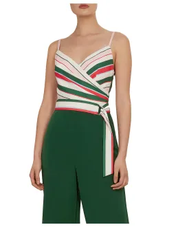 Ted Baker Jordin Tutti Frutti Stripe Jumpsuit in Multi Size 8 for rent on The Volte - image 4