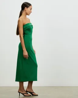 Lover Casablanca Midi Dress Green Size 12 for rent on The Volte - image 3