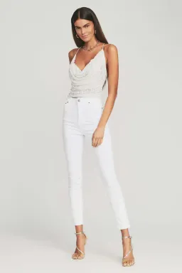 Retrofete Michal Top White Size 8 for rent on The Volte - image 1