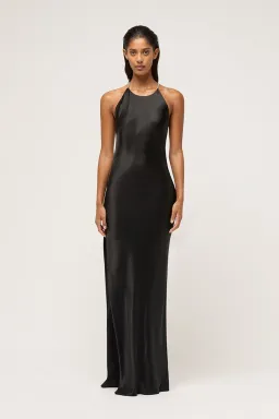 Michael Lo Sordo Crystalline Hudson Gown Black Size 8 for rent on The Volte - image 2