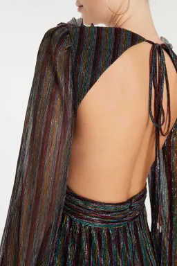 Rebecca Vallance Ronnie Cut Out Mini Dress Multi-colored Size AU 10 for rent on The Volte - image 4