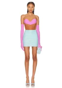 Alex Perry Stone Mini Dress Multi Size 8 for rent on The Volte - image 1