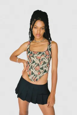 Miaou Campbell Corset Art Nouveau Size M/Au 10 for rent on The Volte - image 1